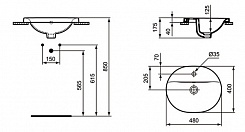 Ideal Standard Раковина Connect E503801 – фотография-3