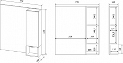 Sanflor Зеркало Даллас 80 – фотография-3