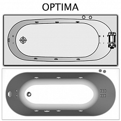 Kolpa San  Акриловая ванна Tamia OPTIMA 160 – фотография-4