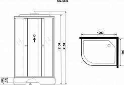 Niagara Душевая кабина Eco NG-3324-14R – фотография-12