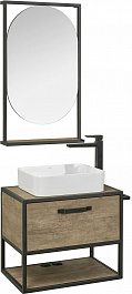 Акватон Мебель для ванной Лофт Фабрик 65 дуб кантри – фотография-1