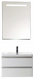 BelBagno Мебель для ванной подвесная ENERGIA-N 800 Bianco Lucido, подсветка – фотография-1