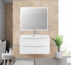 BelBagno Мебель для ванной ACQUA 900 Bianco Lucido, BTN – фотография-3
