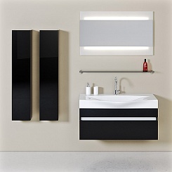 Aqwella Зеркало для ванной Бергамо 100 – фотография-6