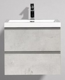 BelBagno Тумба для умывальника LUCE-600 Stucco Cemento Leggero – фотография-1