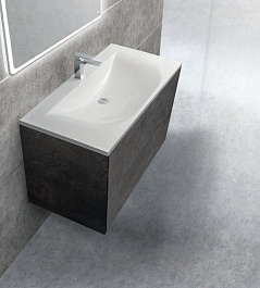 Cezares Мебель для ванной Premier-HPL  EST 100 Lava Congelata, TCH – фотография-9