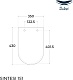 Sintesi Сиденье для унитаза SIN-CT-151 белое – картинка-7