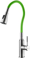 Lemark Смеситель для кухни Expert LM5082S-Green зеленый/сталь