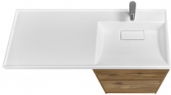 Акватон Мебель для ванной Лондри 60 R дуб рустикальный – фотография-3