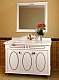 Водолей Зеркало для ванной "Анжелика 110" белое – фотография-6