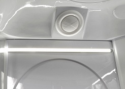 Deto Душевая кабина L580 LED с гидромассажем – фотография-11