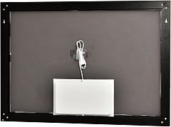 Sintesi Зеркало Armadio Black 100x70 черное – фотография-2