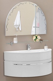 De Aqua Мебель для ванной Эскалада 117, зеркало Эскалада New – фотография-1