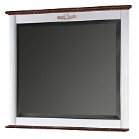 Водолей Зеркало для ванной "Анжелика 90" коричневое