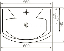 Mixline Мебель для ванной Мираж 60 R белая – фотография-11