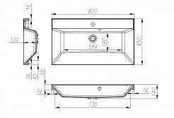 BelBagno Мебель для ванной VITTORIA 800 Bianco Lucido – фотография-4