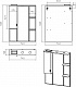 Misty Зеркальный шкаф Дива 75 L белый – картинка-6