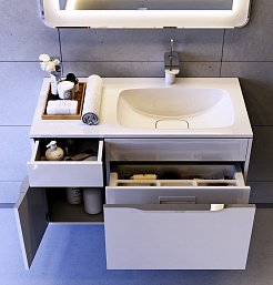 Aqwella Мебель для ванной Malaga 90 R – фотография-3