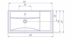 Corozo Мебель для ванной Техас 80 – фотография-5