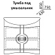 Какса-а Мебель для ванной Каприз 75 с ящиками белая – картинка-10