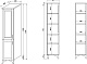 Sanflor Пенал Глория 32 L голубой – картинка-10