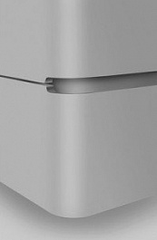 Am.Pm Тумба с раковиной Sensation 100 серый шелк – фотография-16