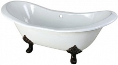 Фэма Чугунная ванна "Julietta", ножки бронза, RAL, матовое покрытие