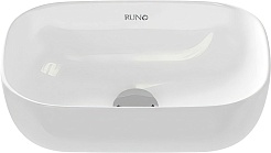 Runo Мебель для ванной Бари 60 Cuatro подвесная железный камень/белая – фотография-7
