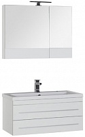 Aquanet Мебель для ванной Верона 90 белая подвесная (230312)