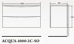 BelBagno Мебель для ванной ACQUA 1000 Bianco Lucido, BTN – фотография-3