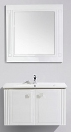 BelBagno Тумба с раковиной ATRIA 1000 Bianco Laccato Lucido, дверцы – фотография-3