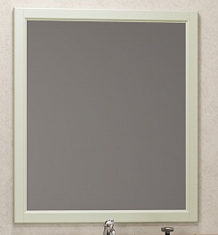 Opadiris Зеркало для ванной Омега 75 фисташковый – фотография-1
