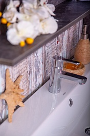 Бриклаер Мебель для ванной Чили 80 цемент – фотография-6