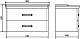 Comforty Тумба с раковиной Неаполь 80 подвесная белая – картинка-28