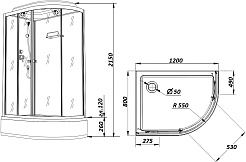 Parly Душевая кабина BMM120L – фотография-8