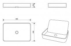 Kolpa San Раковина Eban/S белая – фотография-3