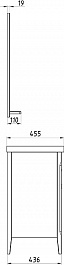 ASB-Woodline Тумба с раковиной Монте 100 – фотография-8