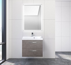 BelBagno Мебель для ванной AURORA 600 Pietra Grigio, TCH – фотография-2