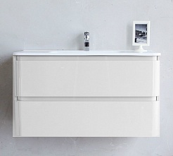 BelBagno Тумба с раковиной ENERGIA BB600FCC Bianco Lucido – фотография-1