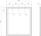 Vigo Мебель для ванной Geometry 2-500 белая/бетон – фотография-24