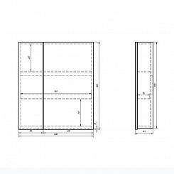 Alvaro Banos Мебель для ванной Valencia puerta 60, зеркало Viento – фотография-7