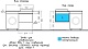 СанТа Тумба под раковину над стиральной машиной Марс 68 1 ящик подвесная белая – картинка-18