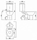 Creavit Чаша для унитаза-компакта Corner SD310.00100 – фотография-6