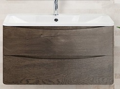 BelBagno Тумба с раковиной ACQUA 800 Rovere Nature Grigio – фотография-1