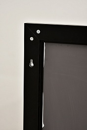 Sintesi Зеркало Armadio Black 100x70 черное – фотография-5