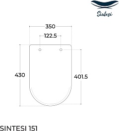 Sintesi Сиденье для унитаза SIN-CT-151BM черное матовое – фотография-3