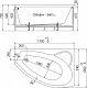 1ACReal Акриловая ванна Barcelona 170x100 L – картинка-22