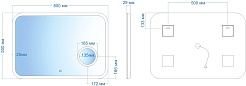 Mixline Зеркало Премьер Эльза 80 – фотография-13