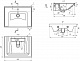 Водолей Раковина мебельная Грейс 60 – картинка-10