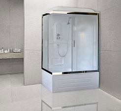 Royal Bath Душевая кабина RB 8100BP1-M-CH правая – фотография-2